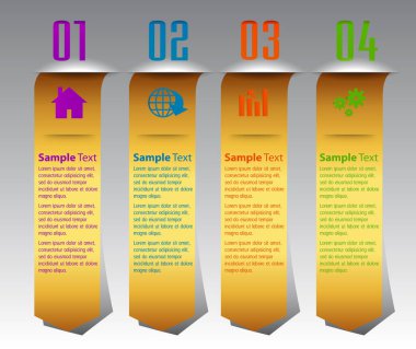 modern metin kutusu şablonları, pankart bilgileri