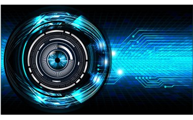 Siber devre gelecekteki teknoloji kavramı