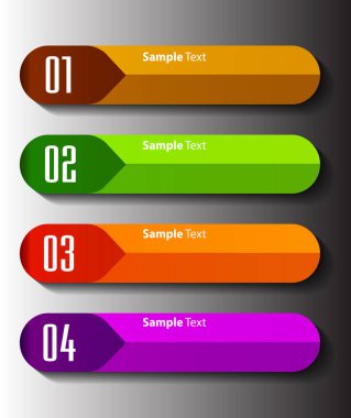 modern metin kutusu şablonları, pankart bilgileri