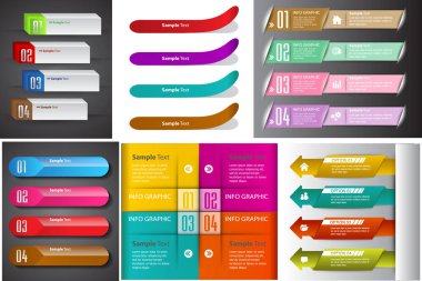 modern metin kutusu şablonları, pankart bilgileri