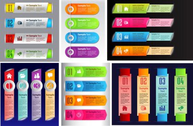 modern metin kutusu şablonları, pankart bilgileri