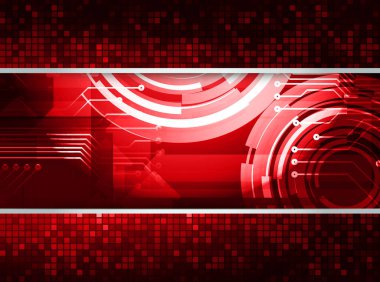 Siber devre gelecekteki teknoloji kavramı