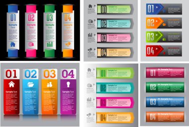 modern metin kutusu şablonları, pankart bilgileri