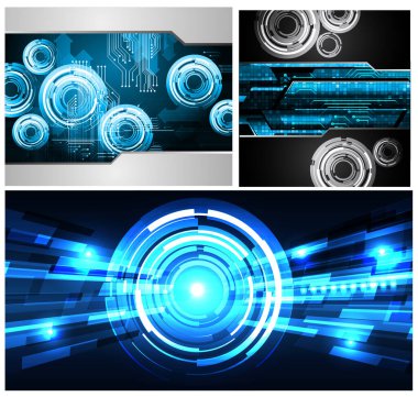 Siber devre gelecekteki teknoloji kavramı