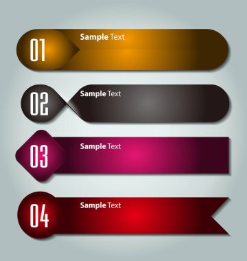 modern metin kutusu şablonları, pankart bilgileri