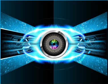 Siber devre gelecekteki teknoloji kavramı