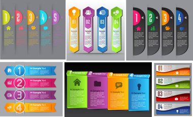 modern metin kutusu şablonları, pankart bilgileri