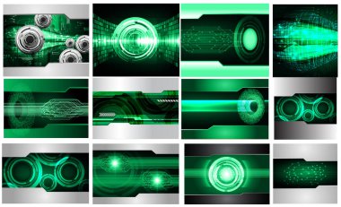 Siber devre gelecekteki teknoloji kavramı