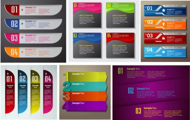 modern metin kutusu şablonları, pankart bilgileri