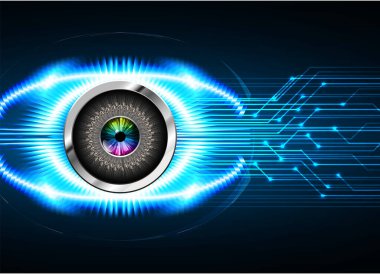 Siber devre gelecekteki teknoloji kavramı