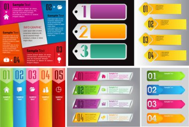 modern metin kutusu şablonları, pankart bilgileri