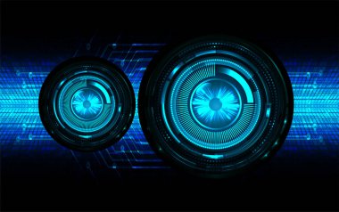 Siber devre gelecekteki teknoloji kavramı