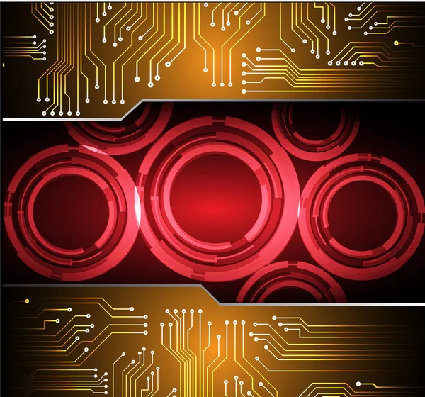 Siber devre gelecekteki teknoloji kavramı