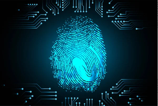 Siyah arkaplanda parmak izi var..