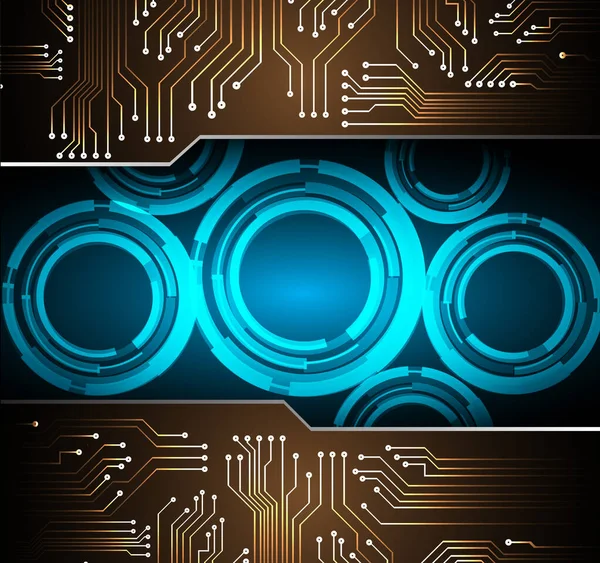 Siber devre gelecekteki teknoloji kavramı