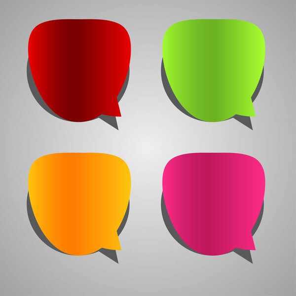 шаблоны современных текстовых окон, баннеры