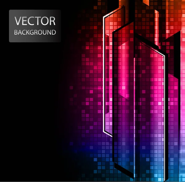 Abstract Digital Wallpaper Modern Background — Stock Vector