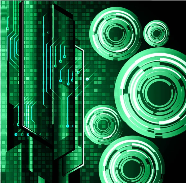 Siber devre gelecekteki teknoloji kavramı