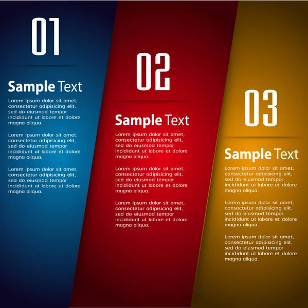 Moderní Šablony Textových Polí Banner Infographics — Stockový vektor