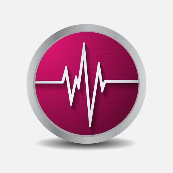 Vector Illustration Modern Lack Icon Medical — Stock Vector