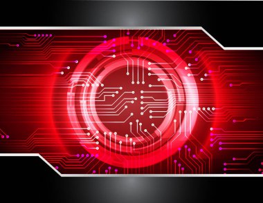 Siber devre gelecekteki teknoloji kavramı