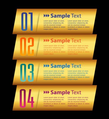 modern metin kutusu şablonları, pankart bilgileri