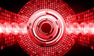 Siber devre gelecekteki teknoloji kavramı