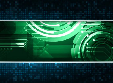 Siber devre gelecekteki teknoloji kavramı