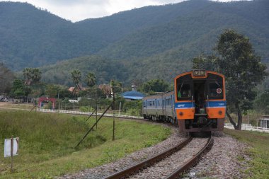 Şehirdeki tren istasyonu.