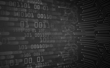 soyut gelecek duvar kağıdı, dijital arkaplan