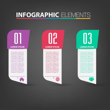 Web sitesi, bilgisayar grafiği, teknoloji ve internet için renkli modern metin kutusu şablonu, afiş