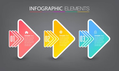 Web sitesi, bilgisayar grafiği, teknoloji ve internet için renkli modern metin kutusu şablonu, afiş