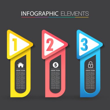 Web sitesi, bilgisayar grafiği, teknoloji ve internet için renkli modern metin kutusu şablonu, afiş