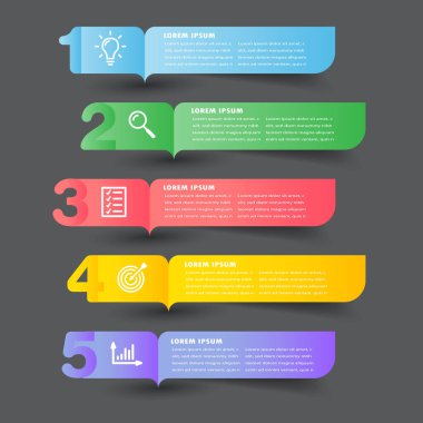 modern metin kutusu şablonları, pankart bilgileri