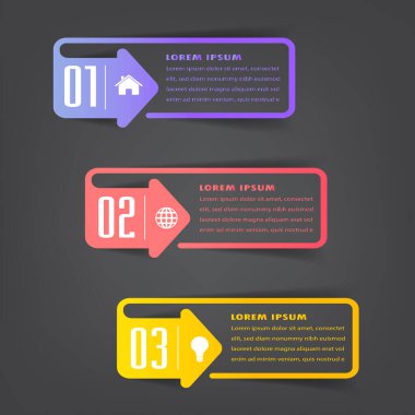 modern metin kutusu şablonları, pankart bilgileri