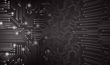 soyut gelecek konsepti arka planı