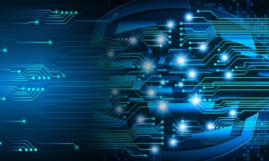 Geometrik şekil ve çizgilerle soyut geleceksel arkaplan