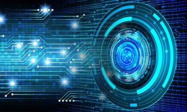 Siber devre gelecekteki teknoloji kavramı