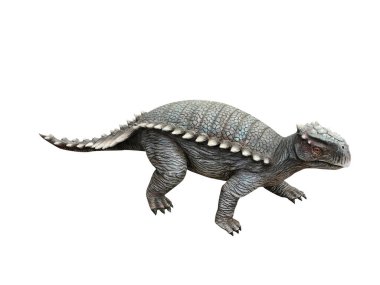 Beyaz arkaplanda izole edilmiş dinazor