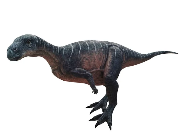 Dinosaurie Isolerad Vit Bakgrund — Stockfoto
