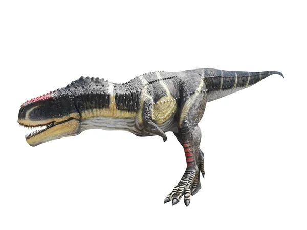 Dinosaurus Geïsoleerd Witte Achtergrond — Stockfoto