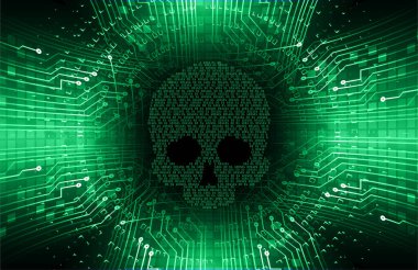 kurukafa siber devre gelecekteki teknoloji konsepti