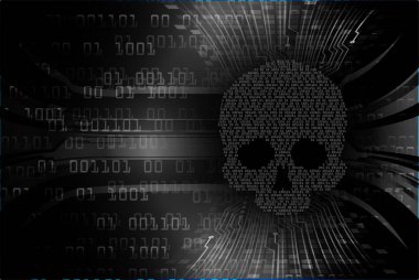 kurukafa siber devre gelecekteki teknoloji konsepti