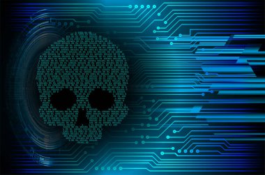 kurukafa siber devre gelecekteki teknoloji konsepti