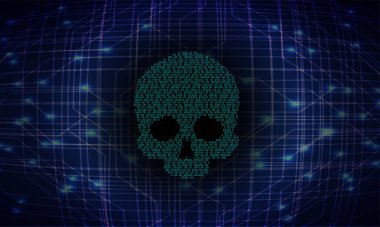 kurukafa siber devre gelecekteki teknoloji konsepti