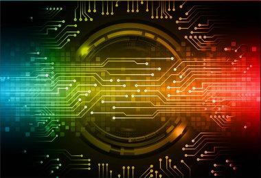 Geometrik şekil ve çizgilerle soyut geleceksel arkaplan