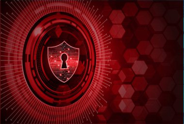 anahtar delikli arkaplan, dijital güvenlik kavramı