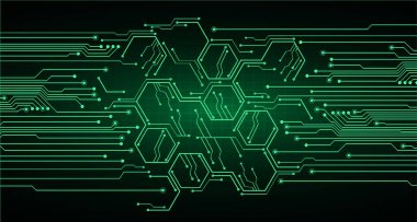 Geometrik şekil ve çizgilerle soyut geleceksel arkaplan