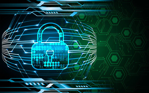 фон со шкафчиком, концепция цифровой безопасности