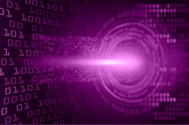 Göz devreli siber güvenlik kavramı, soyut yüksek hızlı dijital internet bağlantısı tasarımı